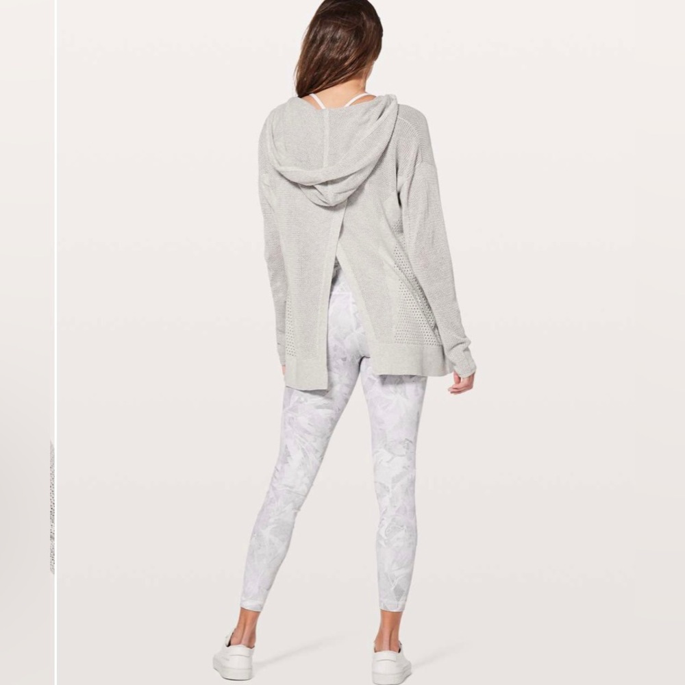 Lululemon Still Movement Wrap Heathered Nimbus